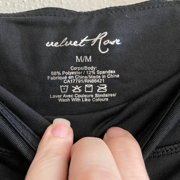 Velvet Rose Athletic Leggings Size M - Picture 5 of 7